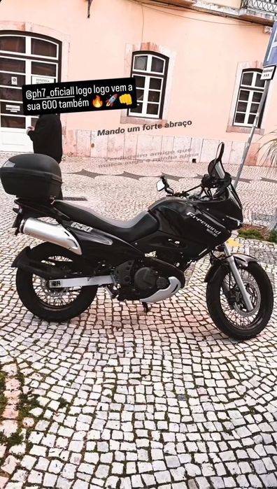 XF650 Freewind ( motor DR650 num modelo trail )