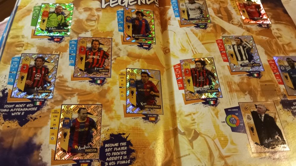 Caderneta Champions league 2022/2023