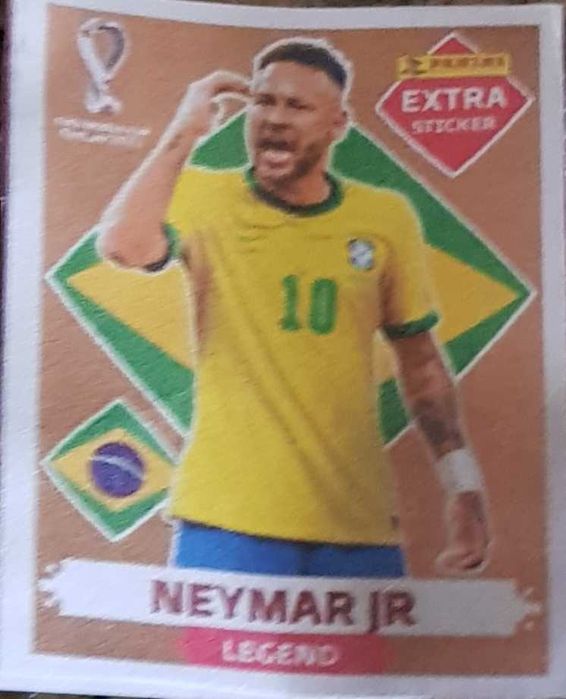 Cartas legends messi mbappe e neymar