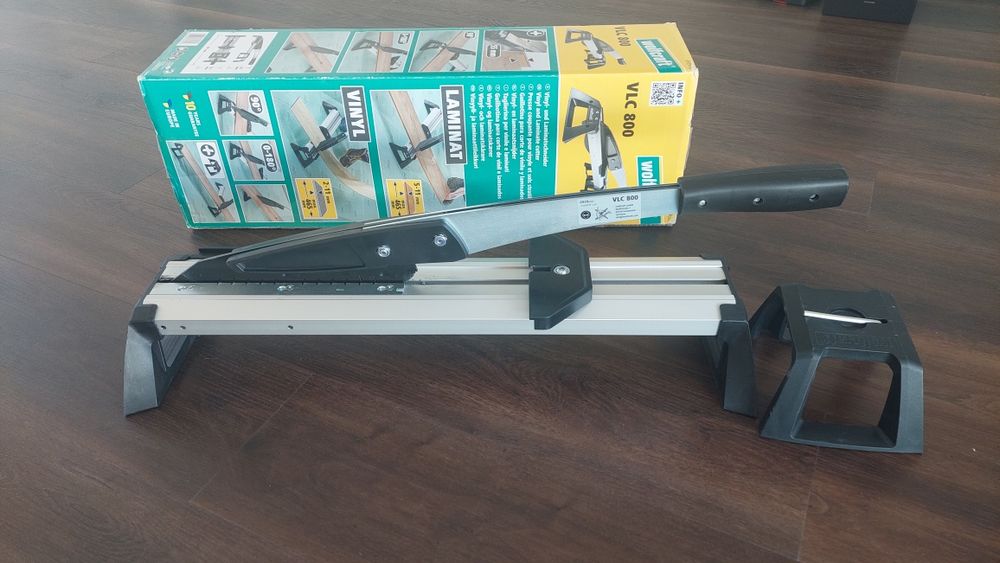 Guilhotina Wolfcraft para corte de vinil e laminados VLC 800