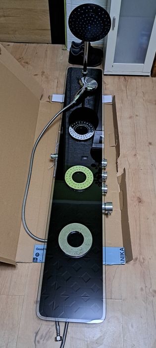 Panel prysznicowy z deszczownicą