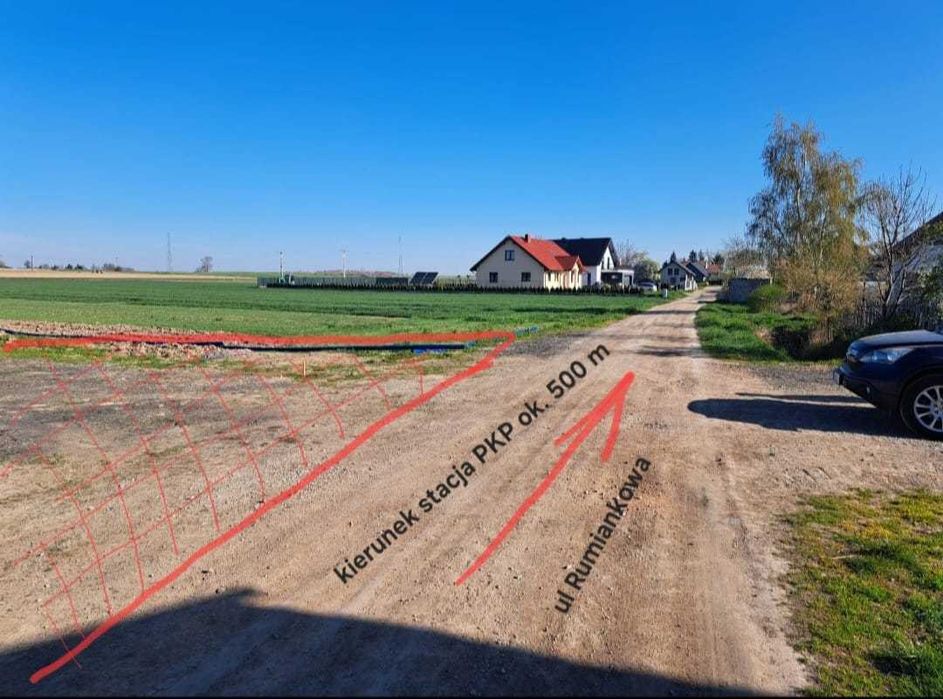 Działki budowlane w Rogowie Sobóckim — pod samym Masywem Ślęży!