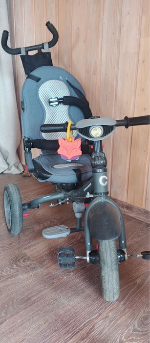 Дитячий триколісний велосипед коляска Crosser