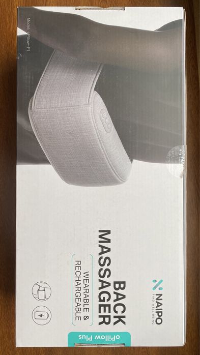 Массажер-подушка Naipo oPillow Plus Back