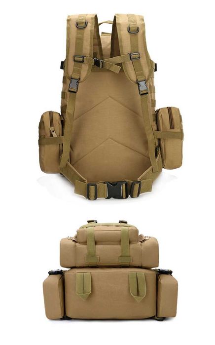 Рюкзак тактичний 55 л мілітарі мультикам штурмовий армійський