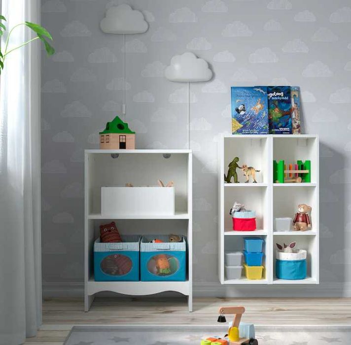 Fraldario trocador SMÅGÖRA c/ 2 estantes extra