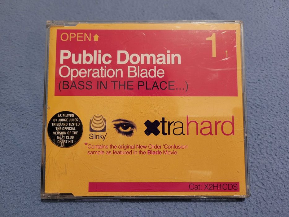 Płyta PUBLIC DOMAIN Operation Blade Bass in th place muzyka CD singiel