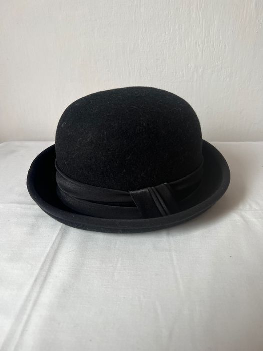 Kapelusz damski retro czarny 56