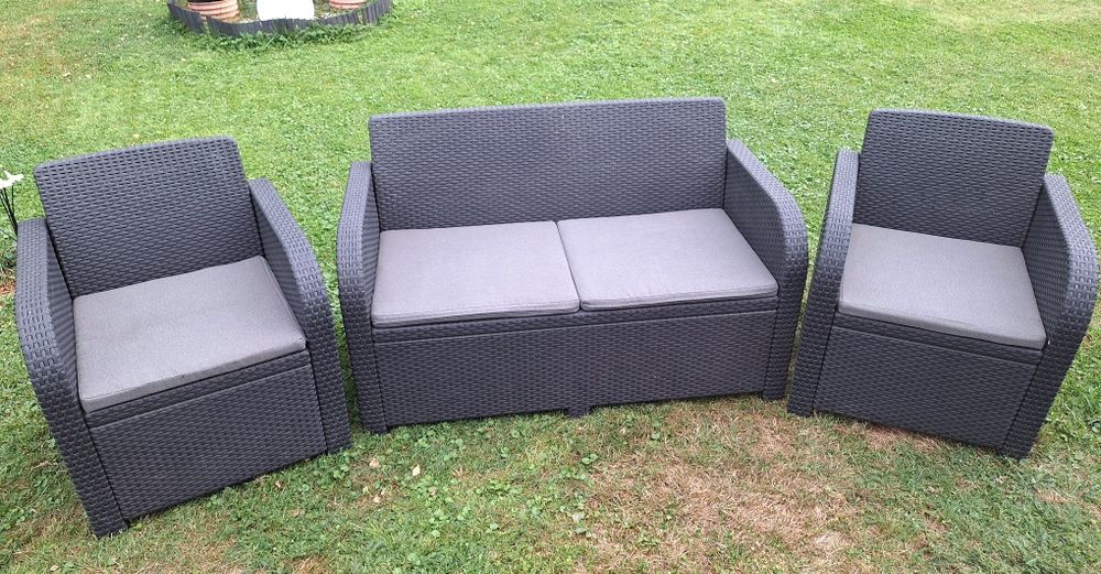 Komplet wypoczynkowy sofa+2 fotele