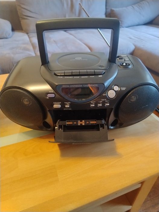 Бумбокс касетник CD  PANASONIC