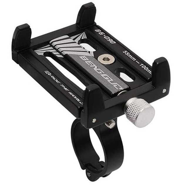 Велотримач BG-090 ALUMINUM | Алюмінієвий тримач для телефону