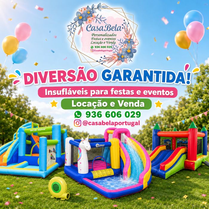 Aluguer de Brinquedos p/ Festas