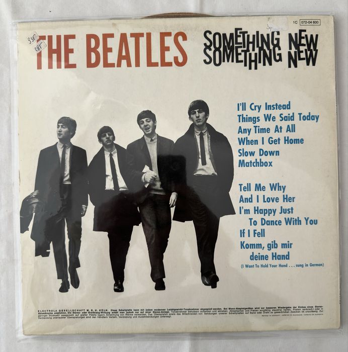 LP The Beatles "Something New" Prensagem Alema