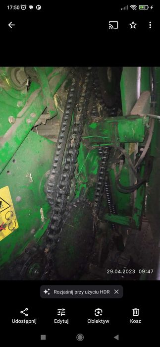 prasy John Deere 575,590, kosiarka,dłużyce,przetrząsarka,opryskiwacz.