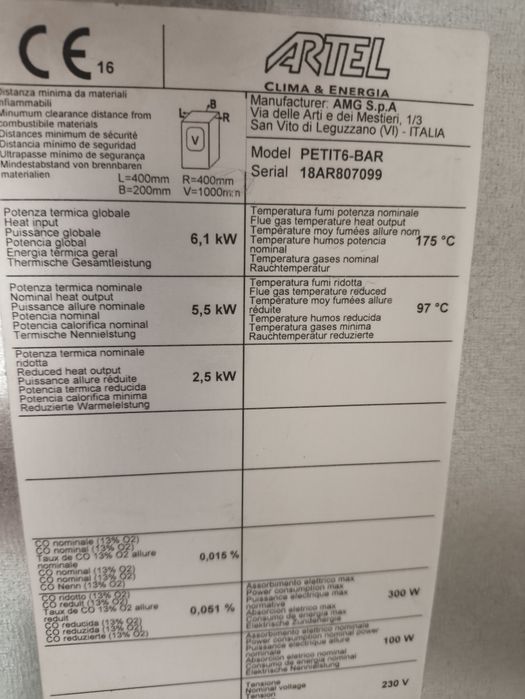 Piec kominkowy na pellet