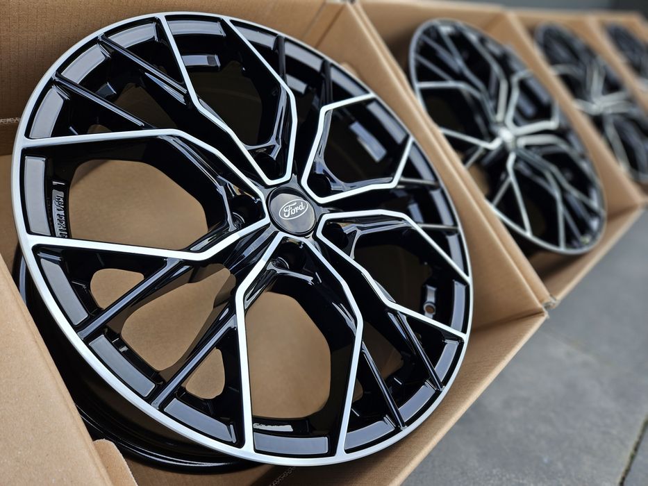 Ford 18 " Nowe 5x108 Mondeo Kuga S-Max EDGE Focus Escape Felgi Czarne