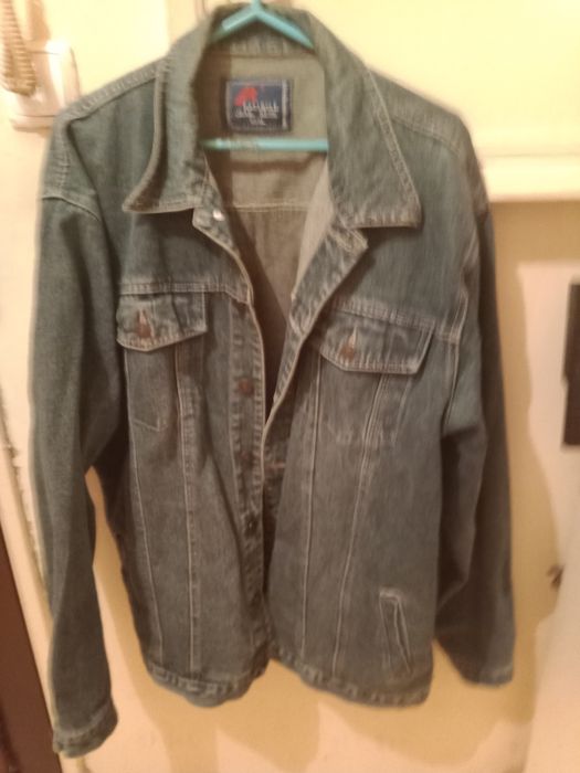 Blusão de ganga semi novo xxxl