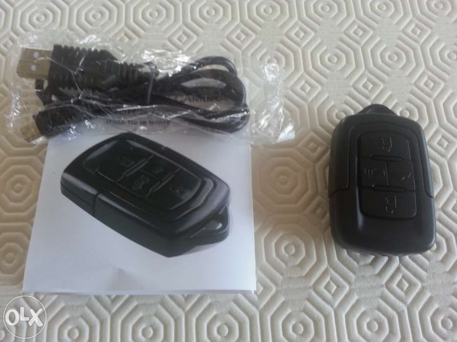 Comando de carro com câmara espia 1080p HD discreta totalmente oculta