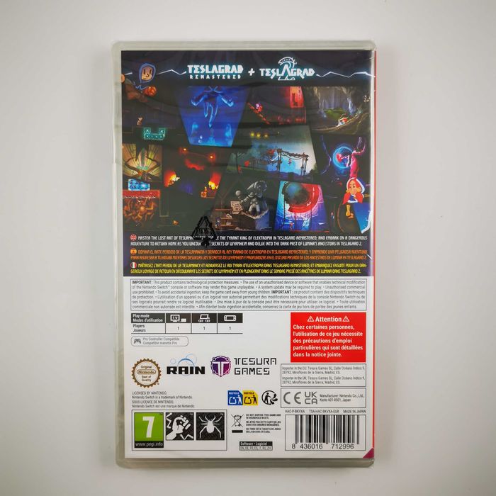 Teslagrad Power Pack Switch PL Nowa