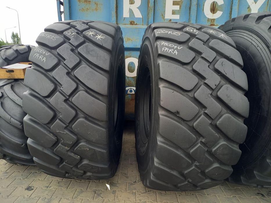 2x Opona używana przemysłowa 26.5R25 GOODYEAR GP-40; 3900zł W4972