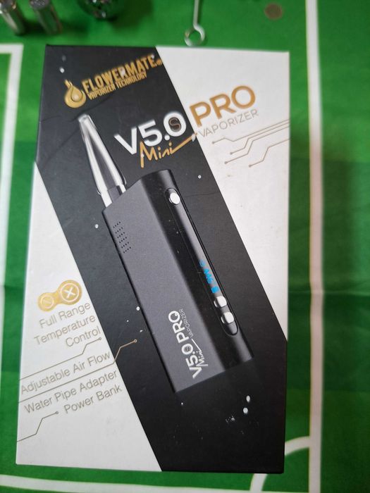 Vaporizador Flowermate V5.0s Mini PRO - Preto