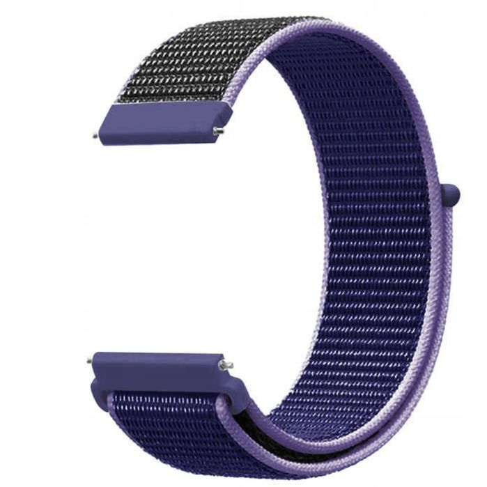 Pasek Nylonowy Materiałowy Do Zegarka Smartwatcha Uniwersalny 20 mm