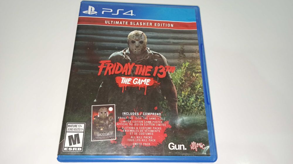 ps4 FRIDAY THE 13th THE GAME kultowy horror maga unikat na płycie