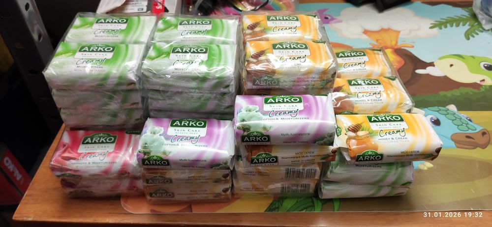 Mydło Arko Creamy 48 sztuk