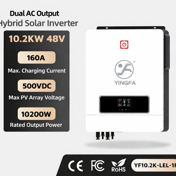 Гібридний Інвертор 10.2квт. 48в. Инвертор 10.2квт.