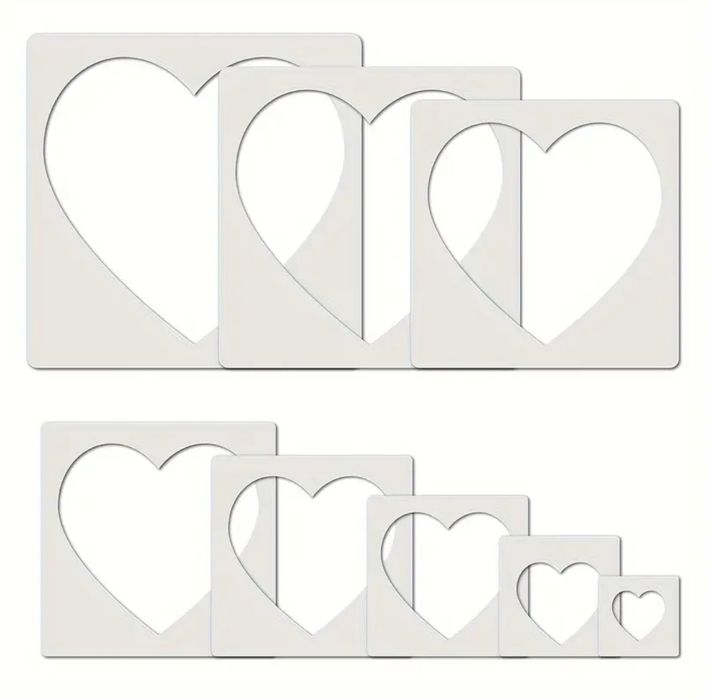 Шаблоны 8шт для рисования и декора