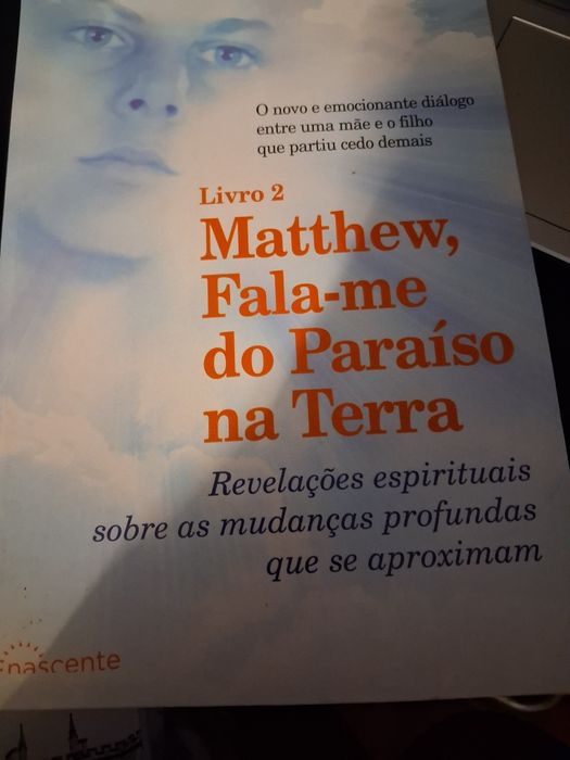 Livro " Matthew,Fala-me do Paraíso na Terra. "
