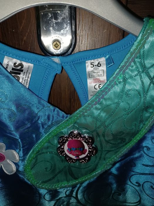 Kostium przebranie Sukienka Troll