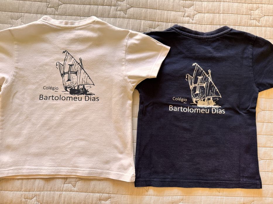 2 T-Shirts (2 Anos) - Colégio Bartolomeu Dias