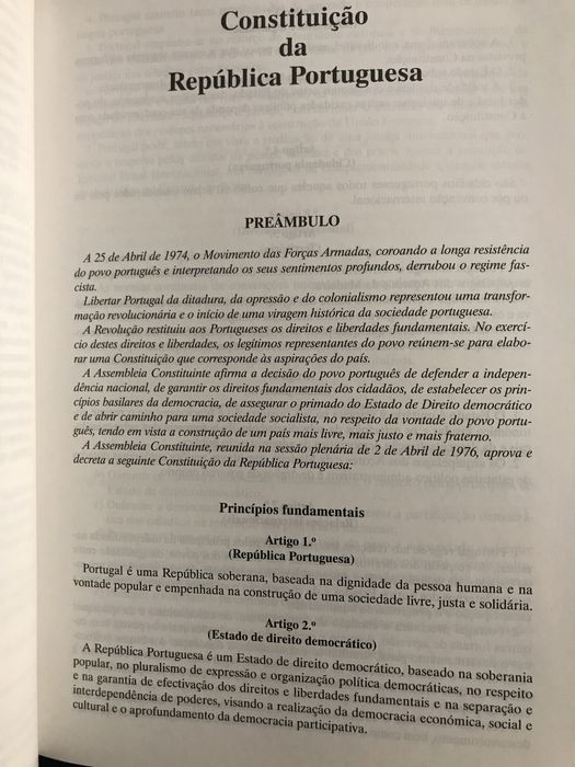 Constituição da República Portuguesa