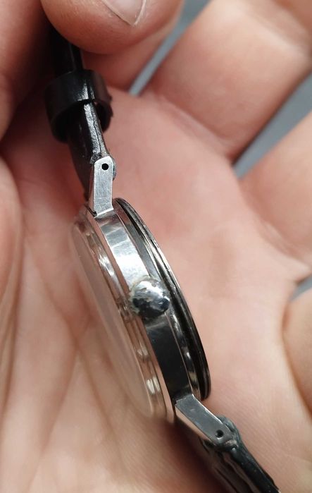 Stary zegarek męski Pontiac Hudraulica memomatic vintage eta automat