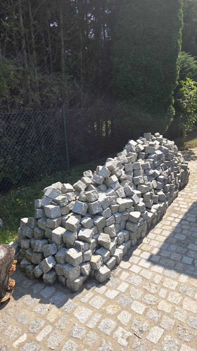 Kostka granitowa, 5 ton, wymiar: 9-11 cm