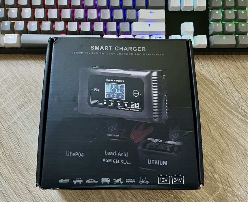 P25 Розумна зарядка для Lifepo4 HTRC P25