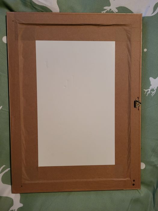 Quadro frutas com moldura