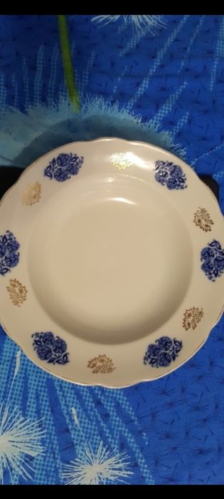 Тарелки СССР суповые 24 см.Заготовка для декупажа,.Тарелки глубокие