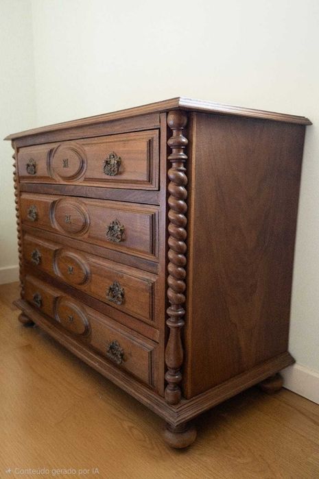 Mobília de Quarto Completo - Mobiliário Antigo