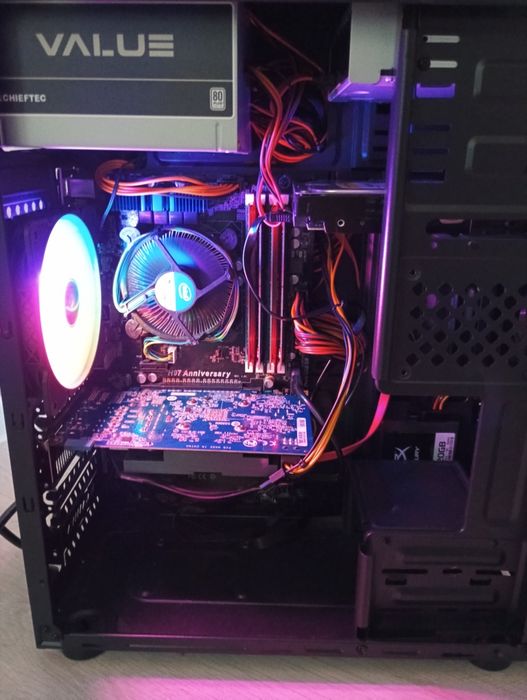 Komputer Intel i5 4590. Wifi 16gb SSD GTX 1050. 500w 80+ nowy