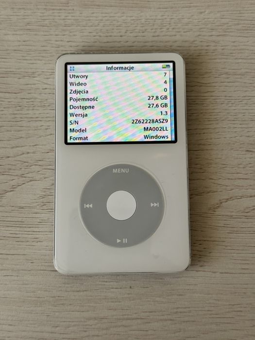 Apple iPod Classic 5th gen. 30GB A1136 MA002LL