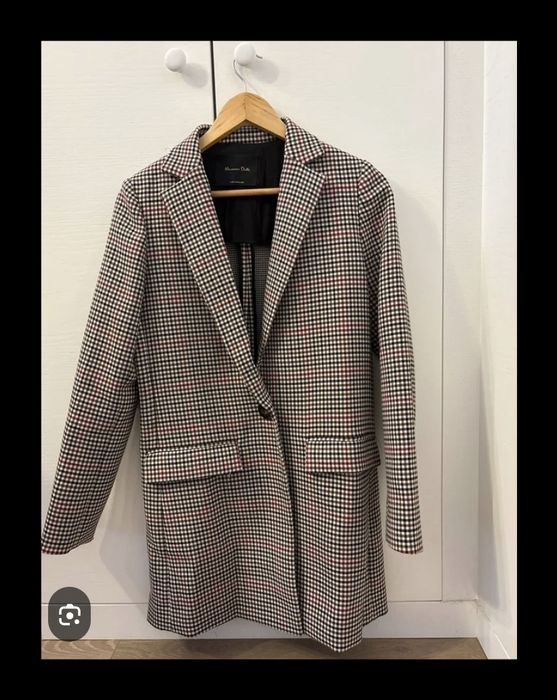 Massimo Dutti  żakiet z wełną  36-38