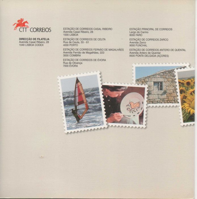 CARTEIRA ANUAL PORTUGAL 1997. Com Prova numerada.