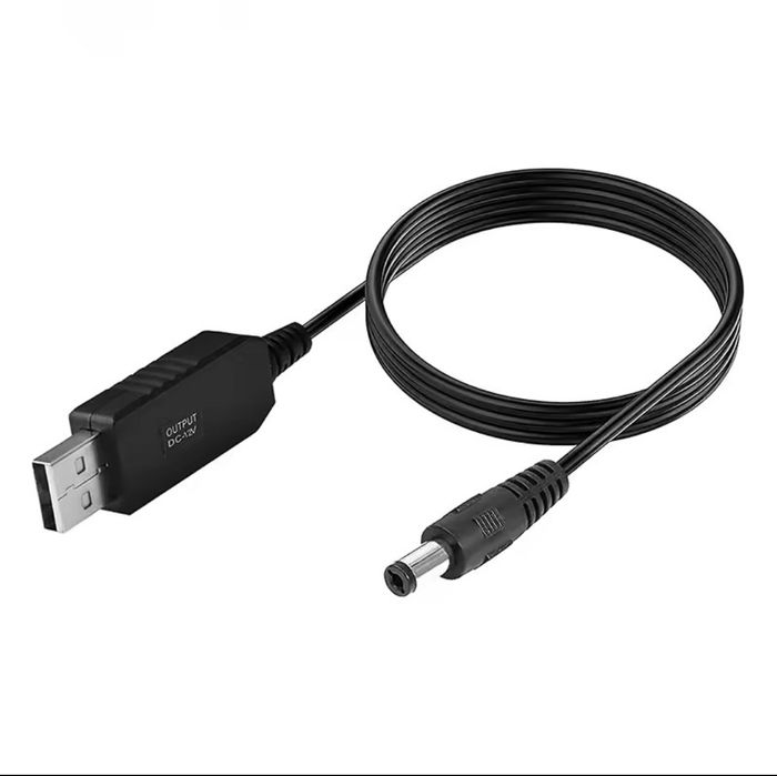 ‼️USB–DC кабель 12V,9V для роутера від павербанка