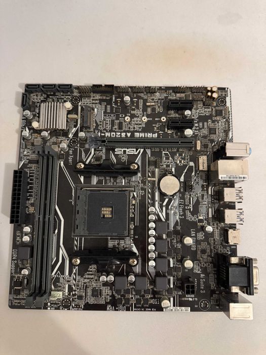Motherboard Asus Prime A320M-K – Excelente estado