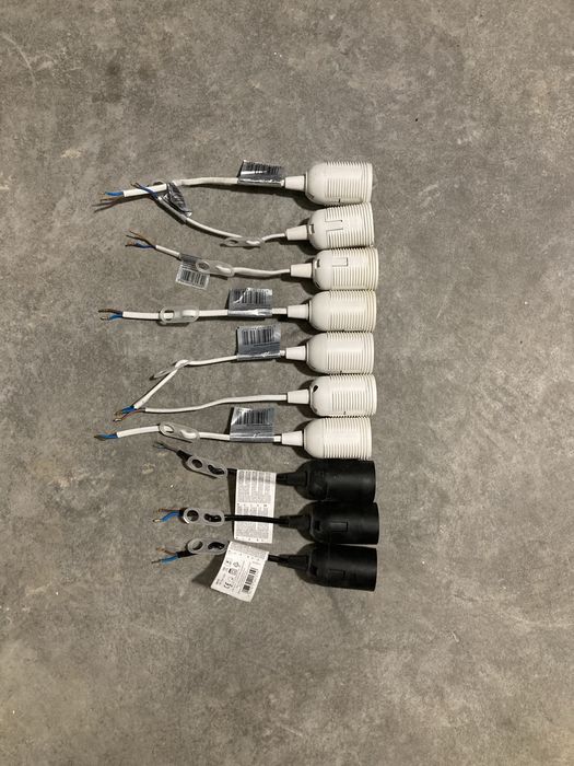 Oprawka budowlana remontowa 230V E27 6 szt