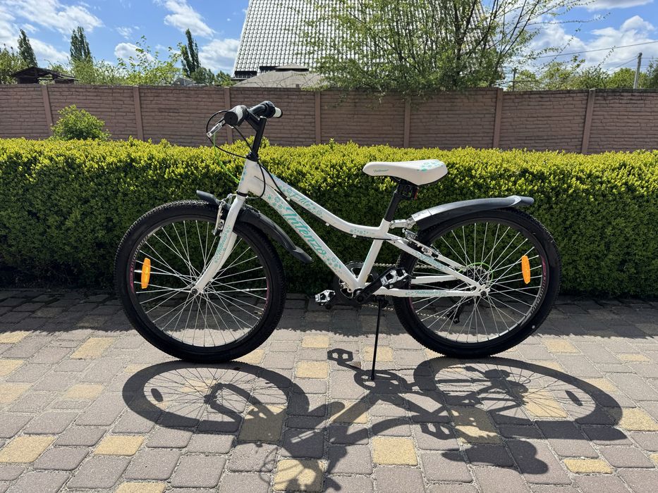 Велосипед 24" Intenzo ELITE V-brake 2024 білий