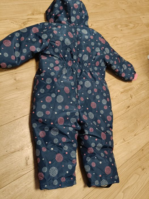 Kombinezon zimowy dla dziewczynki roz 86
