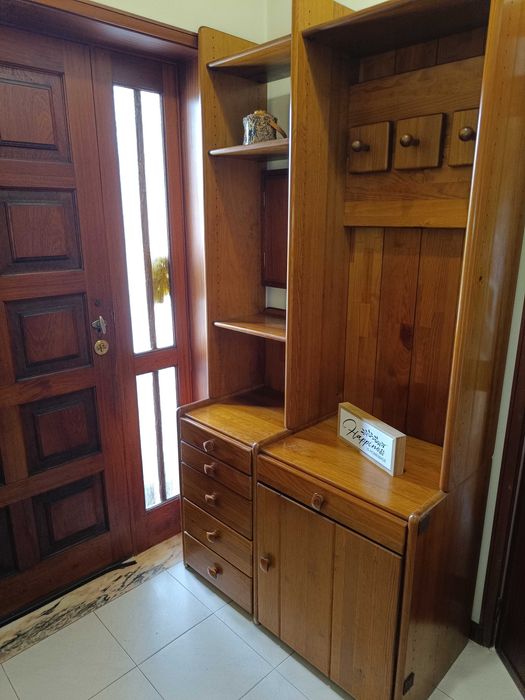 Móvel Madeira Maciça Hall/Entrada